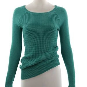 J.CREW Teal Knit Long Sleeve Knit Size XS